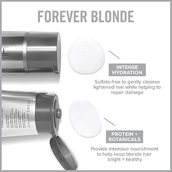 Paul Mitchell Forever Blonde Shampoo, Hydrates + Repairs, For Blonde Hair, 8.5 Fl. Oz