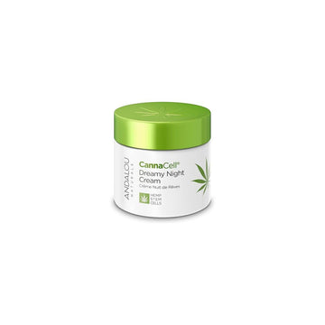 Andalou Naturals Cannacell Dreamy Night Cream, 1.7 Ounces