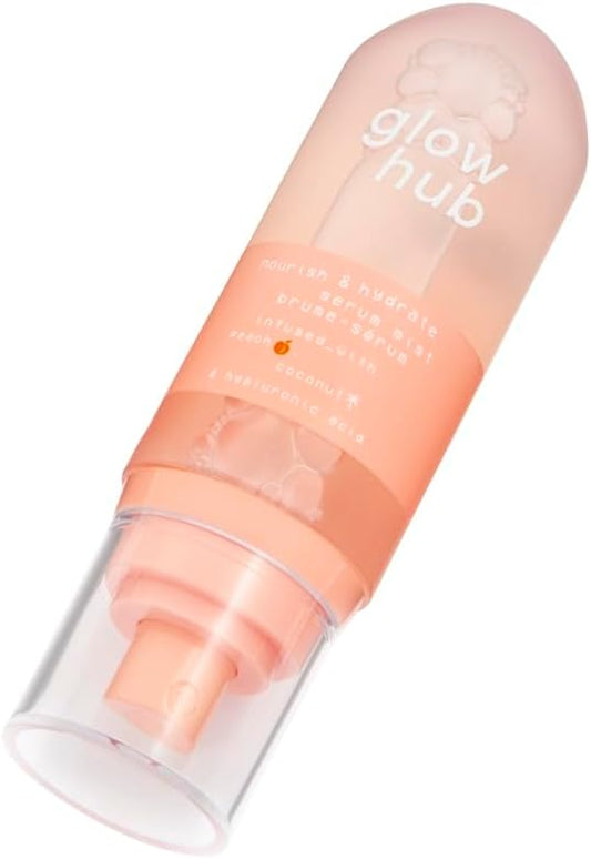 Glow Hub Nourish & Hydrate Serum Mist With Hyaluronic Acid For Normal To Dry Skin 90Ml