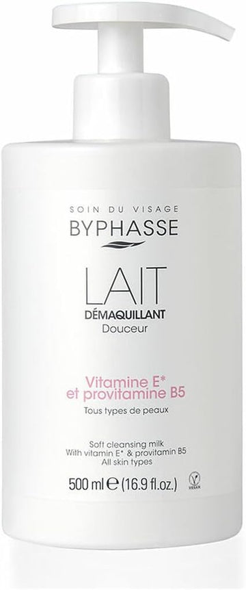 Byphasse Facial Makeup Milk Vitamin E 500Ml