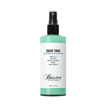 Baxter of California Shave Tonic For Men | Non-Drying | Hydrate & Strengthen | Aloe Extract and Eucalyptus | 4 fl oz