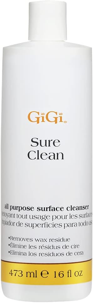 Gigi Sure Clean – All-Purpose Wax Warmer And Surface Cleaner, 16 Fl Oz