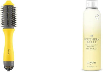 Drybar Single Shot Blow-Dryer Brush - Style, Dry, Brush In One Step, Ionic Technology, Ergonomic & Lightweight Design, 2.25 Inch Round Shape, 3 Temperature Settings, Great For All Hair Types