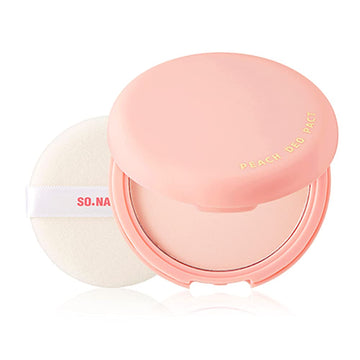 So Natural Peach Deo Pact - Deodorant Perfume Peach-Fragrance Compact Powder