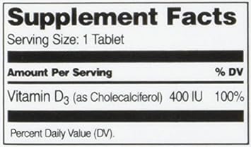 D3 Chewable - Orange Flavor 400 Iu 110 Chwbls