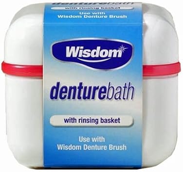 Three Packs Of Wisdom Denture Bath