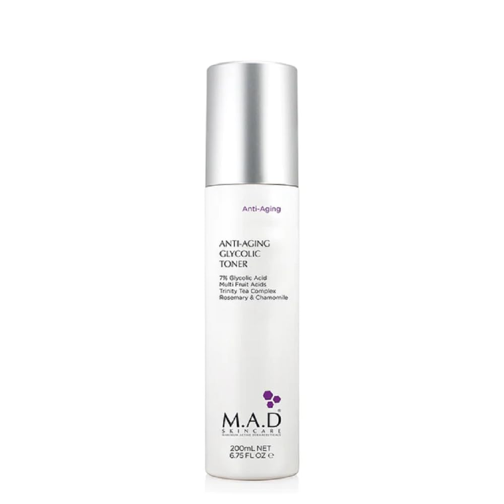 M.A.D Skincare Anti-Aging Glycolic Toner W/Multi Fruit Acids