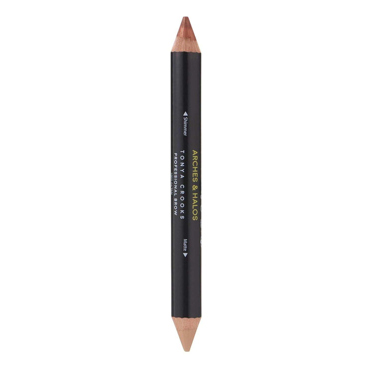 Arches & Halos Brow Highlighting And Concealer Crayon - Tan - Shaping And Shimmer Eyebrow Stick And Highlighter Duo - Soft, Ultra Creamy Formula - Define, And Sculpt For Sharp Brows - 0.176 Oz