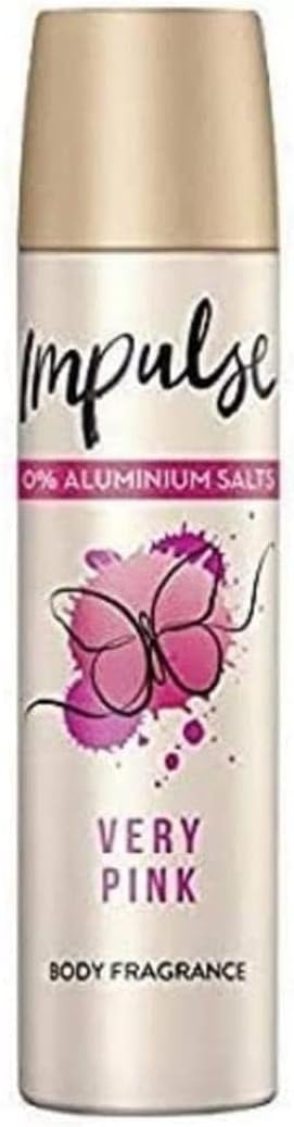 Impulse Very Pink Body Spray Deodorant, 75 Ml