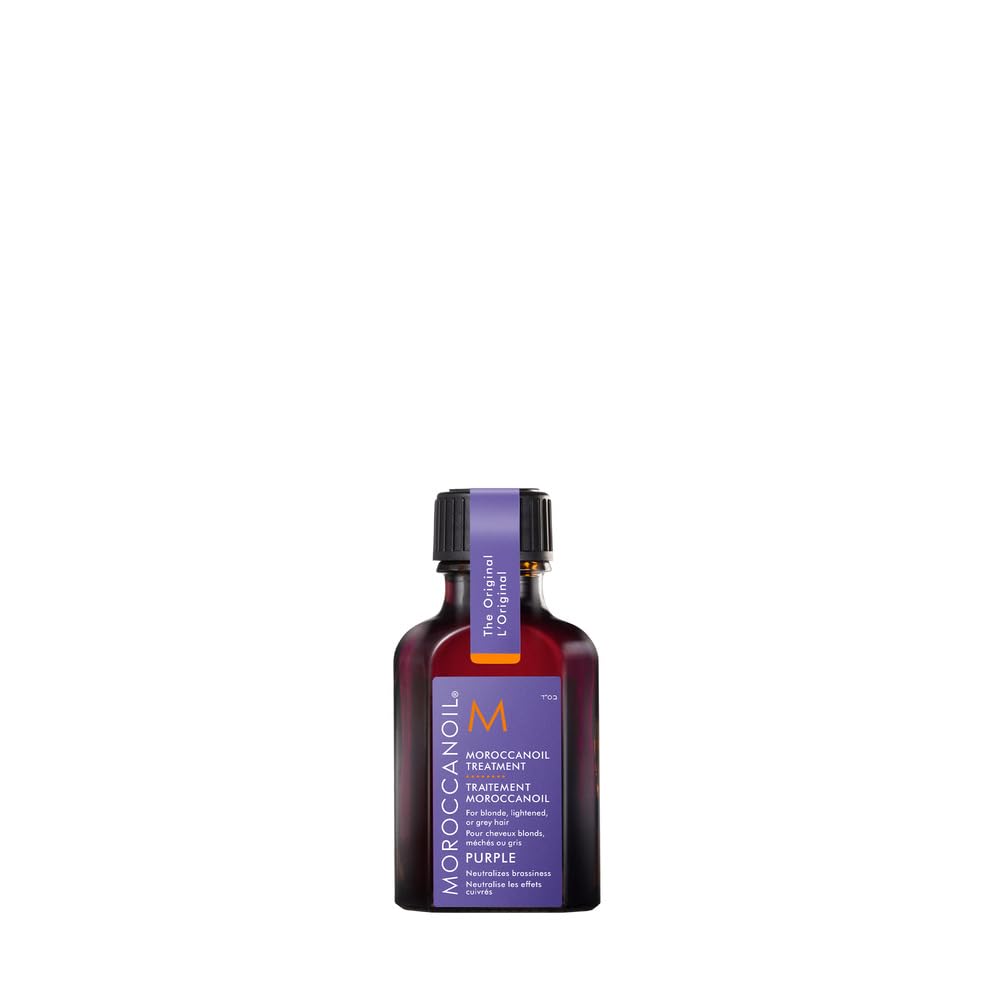 Moroccanoil Treatment Purple Hair Oil For Blonde Hair