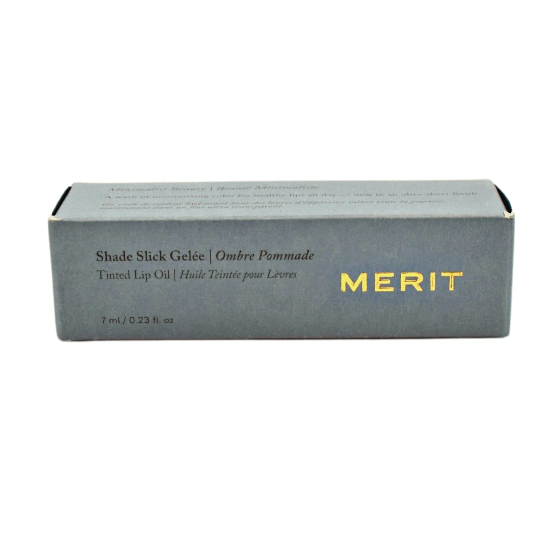 Merit Shade Slick Gelée Sheer Tinted Lip Oil Les Deux : Beauty & Personal Care