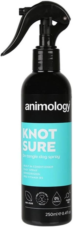 Animology Knot Sure De-Tangle Spray, 250ml : Amazon.co.uk: Pet Supplies