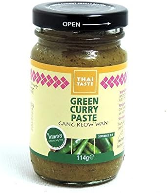 Thai Taste - Green Curry Paste - Gang Keow Wan - 114G By Thai Taste