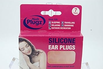Genuine Hush Plugz Silicone Ear Plugs , 42 Pairs , Made In Uk , Ear Defenders By Hush Plugz