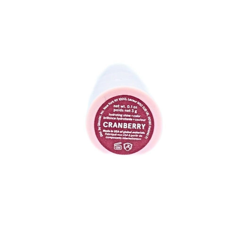 Glossier Ultralip High Shine Lipstick With Hyaluronic Acid - Cranberry - Crimson-Berry Red : Beauty & Personal Care