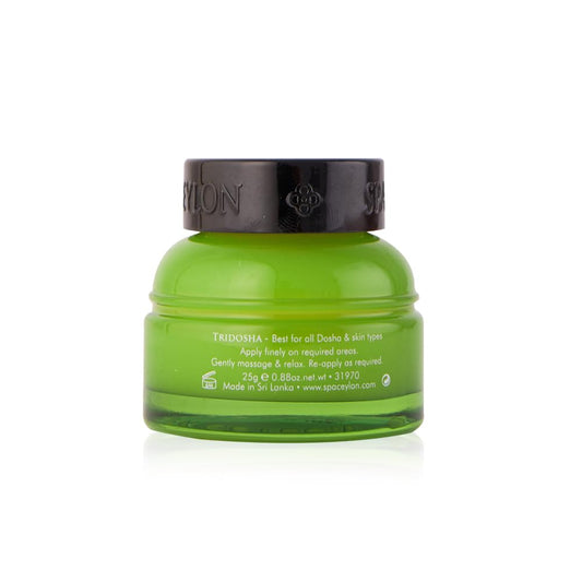 Spa Ceylon Aloe Vera Lemon Mint Cracked Heel Relief Balm | Vegan, Organic Heel Cream For Cracked Heel & Dry Feet, 25G