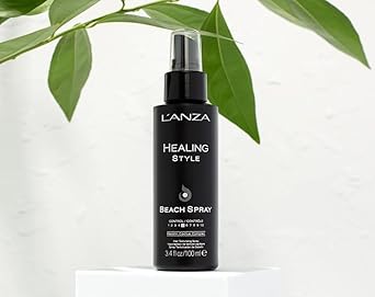 L’Anza Healing Style Beach Spray With Medium Hold Effect, Eliminates Frizz, Detangles And Boosts Hair'S Shine, With Uv And Heat Protection To Prevent Sun And Styling Damage (3.4 Fl Oz) : Beauty & Personal Care