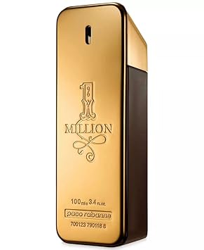 Paco Rabanne One Million 3-Piece Set For Men, (3.4 Oz Eau De Toilette Spray + 3.4 Oz Shower Gel + 0.33 Oz Travel Spray)