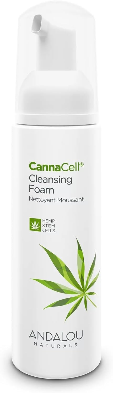 Andalou Naturals Cannacell Cleansing Foam, Botanical, 5.5 Fl Oz