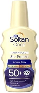 Soltan Once Advanced 8Hr Protect Spray Spf50+ 200Ml