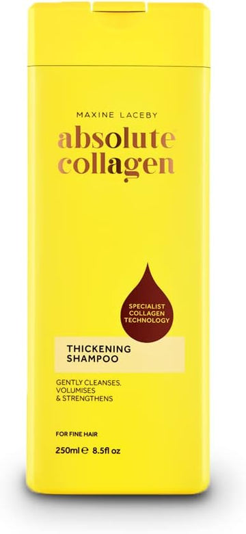 Absolute Collagen Thickening Shampoo, Hair Thickening Products For Women With Thin & Fine Hair, Nourishing & Cleansing Collagen Shampoo, 250Ml?