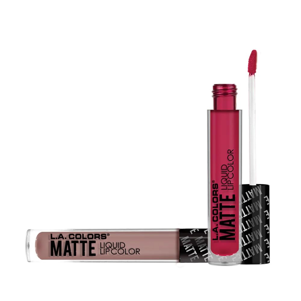L.A. Colors Matte Liquid Lip Color, Pampered Clg413 : Beauty & Personal Care