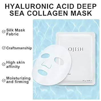 Premium Lifting Mask - Face Masks Skincare,Hydrating Masks,Moisturizing,Brightening And Soothing,Anti-Aging,Collagen Essential Lifting & Firming Face For Women Men All Skin Type (1 Box)