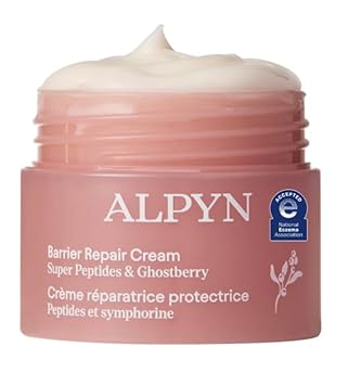 Alpyn Mini Barrier Repair Cream - Super Peptides & Ghostberry Moisturizer For Eczema I Deep Wrinkle Repair I Calm & Soothe Against Redness & Irritation - 0.5 Oz / 15 Ml : Beauty & Personal Care