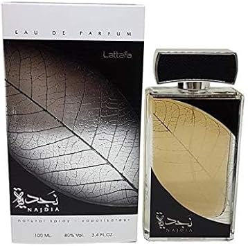 Najdia Silver By Lattafa Perfumes 100Ml Edp Arabian Fresh Citrus Musky Perfume Spray