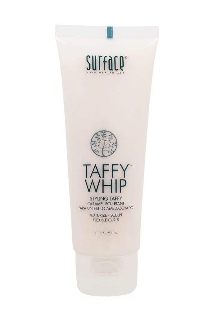 Surface Hair Taffy Whip, Styling Sculptant For Men And Women, With Natural Fibers For Structured Styling