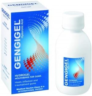 Gengigel Mouthwash 150Ml - Natural, Soothing, Repairs Gums, Dry Mouth, Gingivitis - Unflavored