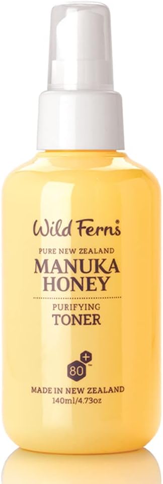Wild Ferns Manuka Honey Purifying Toner, 93% Natural, 140 Milliliters
