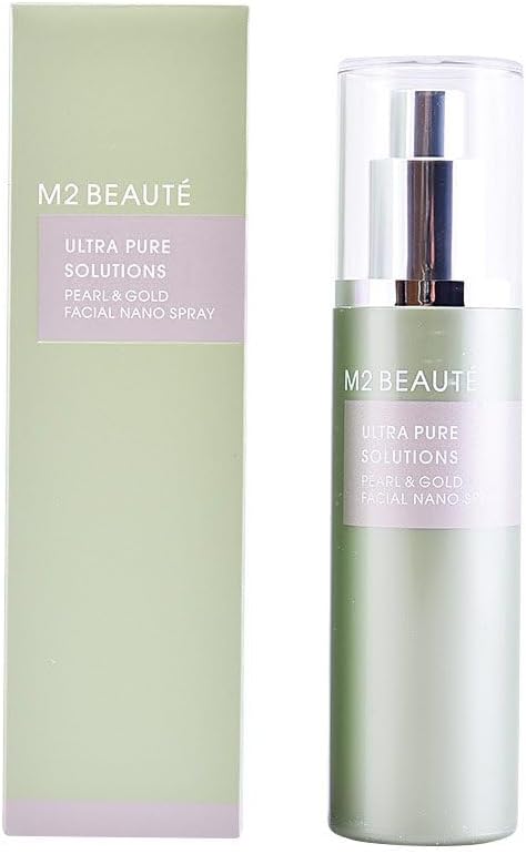 M2 Beute Ultra Pure Solutions Pearl & Gold Facial Nano Spray 75 Ml
