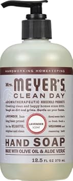 Mrs. Meyer'S Clean Day Hand Soap, Made With Essential Oils, Biodegradable Formula, Lavender, 12.5 Fl. Oz