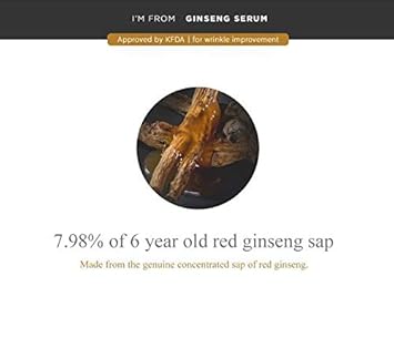 [I'M From] Ginseng Serum, 30Ml, Elasticity, Anti-Wrinkle, 7.98% Ginseng Extract