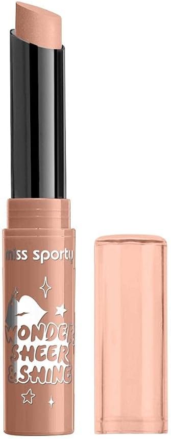 Miss Sporty Sheer Shine Lipstick Nearly Nude 100