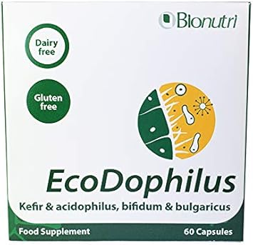 Bionutri EcoDophilus 60's Probiotic Support, 30 Day Supply
