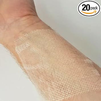 Parrafin Gauze 5cm x 5cm Minor Burn Dressings (20) : Amazon.co.uk: Health & Personal Care