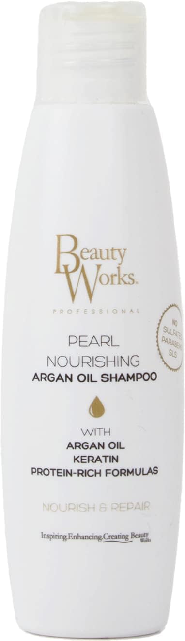 Beauty Works Pearl Nourishing Sulfate Free Argan Oil Shampoo 250ml SLE & Paraben Free : Amazon.co.uk: Beauty