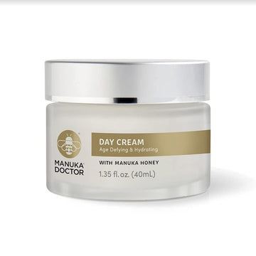 Manuka Doctor Day Cream - Age Defying And Hydrating Face Moisturizer With Manuka Honey, Firming, Helps Refine Fine Lines & Wrinkles (1.35 Fl Oz)