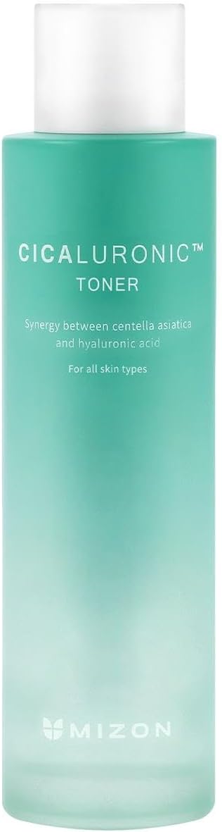 Mizon Cicaluronic Toner Centella Asiatica Hyaluronic Acid 90% Natural Ingredients Niacinamide Adenosine Long Lasting Hydration Korean Skincare (150Ml/5.07Fl Oz) : Beauty & Personal Care