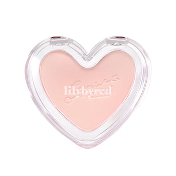 Lilybyred Love Beam Blur Cheek - Soft Blurring Powder Blush With Moody Pastel Colors, Nourishing Formula For A Flawless Radiant Look, K-Beauty (02_Blurry Peach)