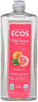 Ecos, Dishmate Liquid Grapefruit, 25 Fl Oz