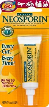 Neosporin Original Antibiotic Ointment, 24-Hour Infection Prevention For Minor Wound, .5 Oz