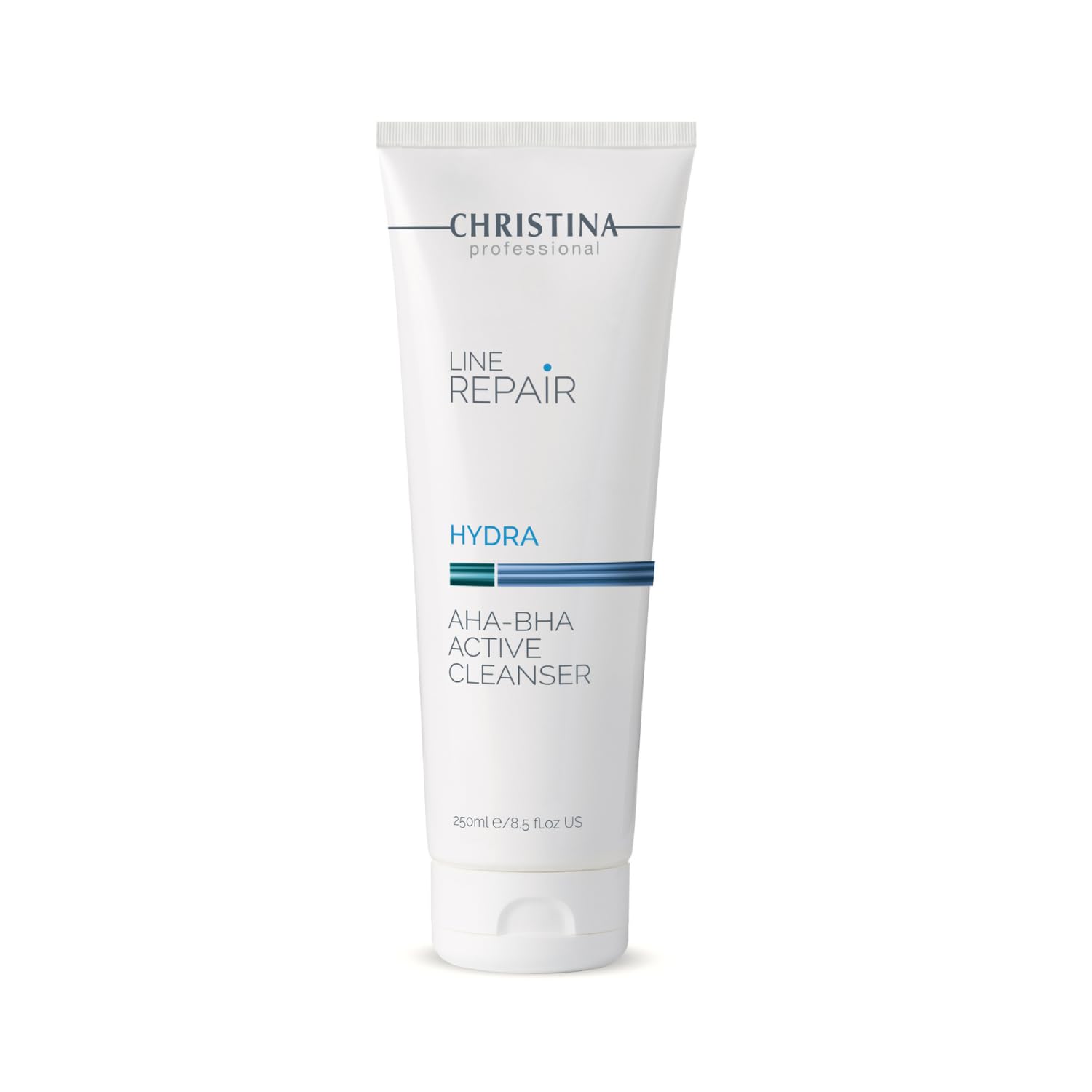 Christina Line Repair Aha Bha Facial Cleanser With Salicylic Acid | Revitalize, Improve Skin Texture, Reduce Wrinkles With Green Tea Face Wash | Infused With Glycolic Acid | For All Skin Types 250Ml