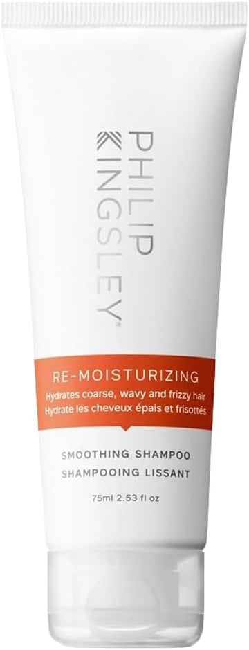Philip Kingsley | Re-Moisturizing Smoothing Shampoo | For Curly, Frizzy, Wavy, Dry, Coarse Hair Types | Hydrating Shampoo that Re-Moisturizes and Smooths Hair | 75ml : Amazon.co.uk: Beauty