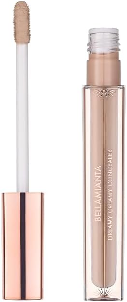 Bellamianta Dreamy Creamy Concealer - Long Lasting, Full Coverage With Natural Finish - Under Eye Concealer For Dark Circles & Blemishes - Hydrating Formula & Easy To Apply