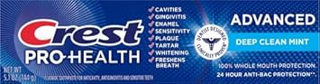 Crest Pro-Health Advanced Deep Clean Mint Toothpaste, 5.1 Oz