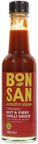 Bonsan | Hot & Fiery Chilli Sauce | 3 x 140ml (UK)