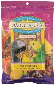 LAFEBER'S Fruit Delight AviCakes for Parrots - 227g